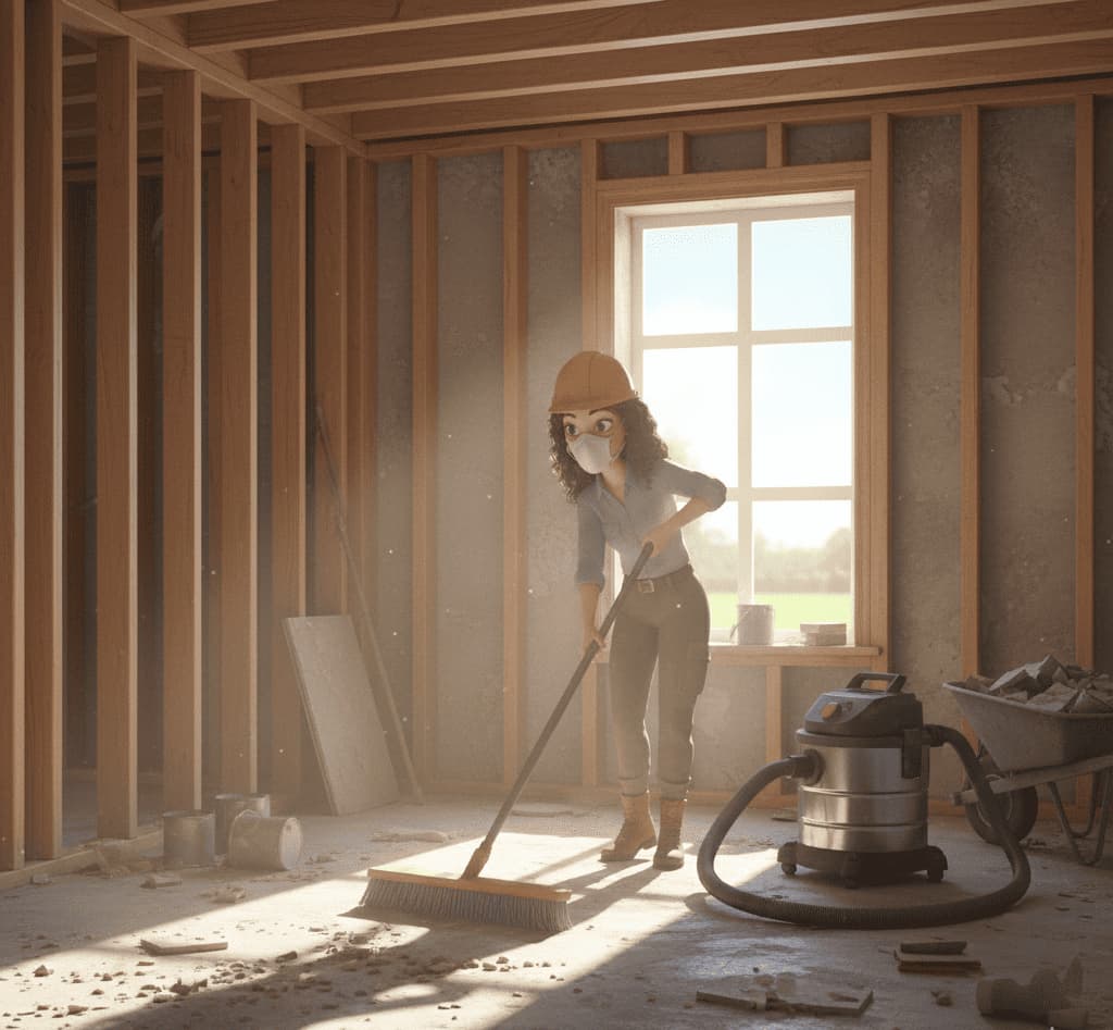 Construction cleaning service